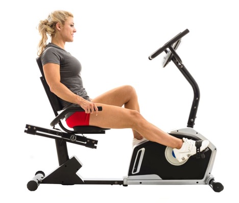 Types of exercise bikes - recumbent