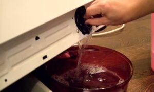 3 - drain the liquid