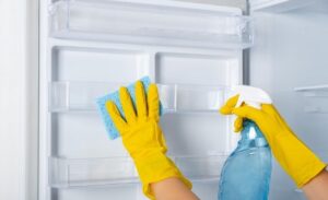 How to clean a new refrigerator