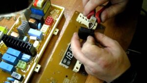 Washing machine heating element fuse