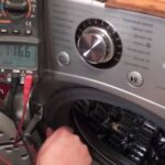 The washing machine is electrocuted