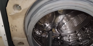 how to remove the seal on an LG washing machine - 5
