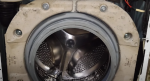 how to remove the seal on an LG washing machine - 6