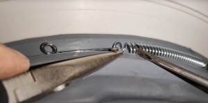 how to remove the seal on an LG washing machine - 8