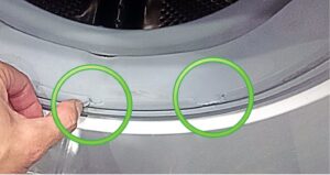 How to change the cuff on an LG washing machine