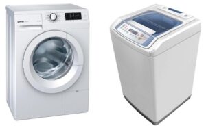 Washing machine width