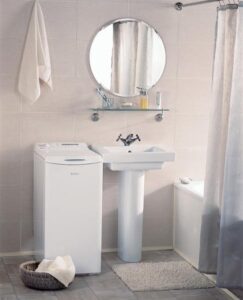 Vertical washing machine models