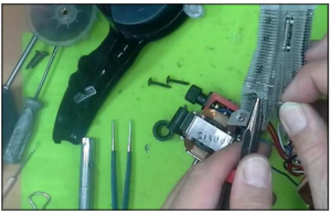 How to disassemble a hair dryer