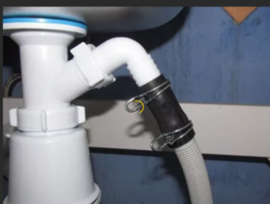 Connect the drain hose