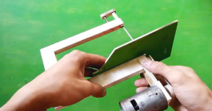 Homemade jigsaw made of wood - 12