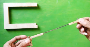 Homemade jigsaw made of wood - 4