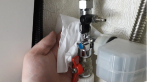 Instructions for installing a water filter - 9