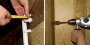 How to attach heating radiators to drywall - 3