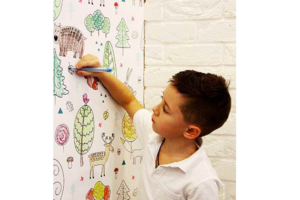 Wallpaper coloring pages