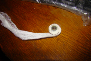 Bearing with gauze