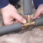 Protecting water pipes from freezing
