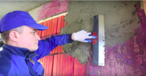 How to apply plaster - 1