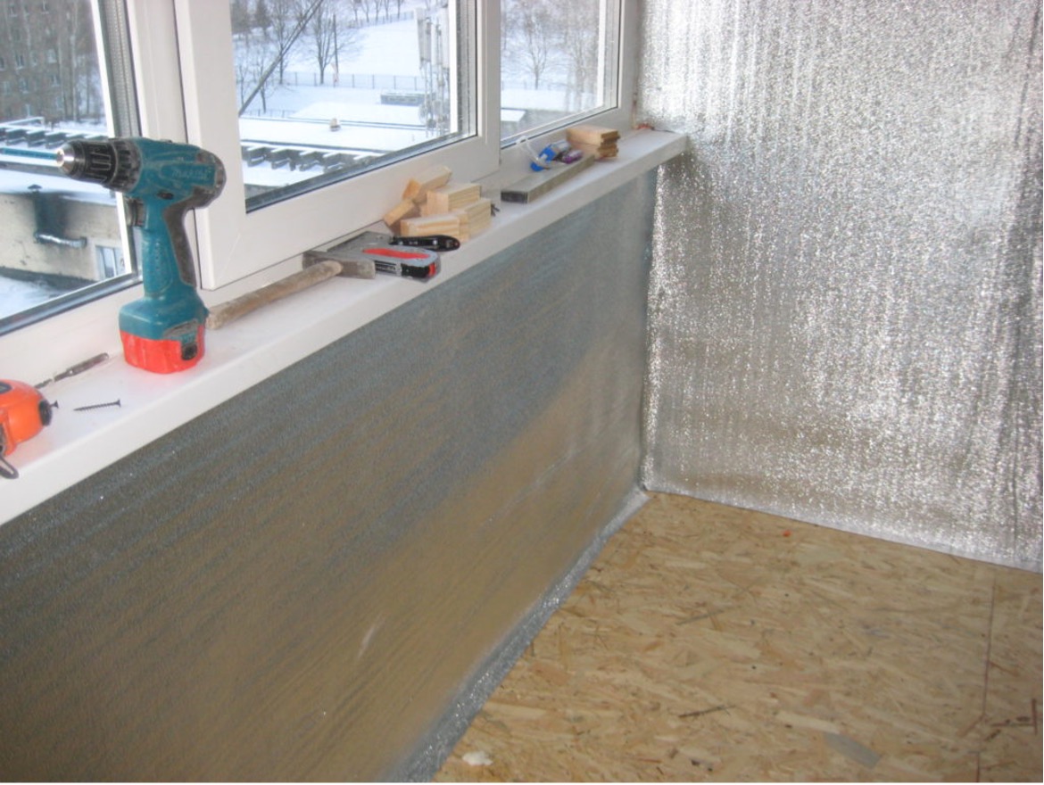 Soundproofing the loggia