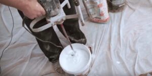 Leveling with putty - 3