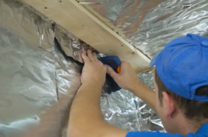 Instructions for insulating a steam room from the inside - 7