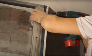 Box for heating pipes - step 12