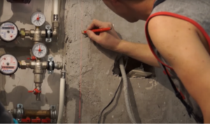 Heating pipe box - step 3