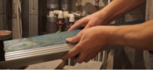 Heating pipe box - step 7