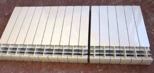 Heating battery connections