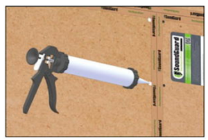 Soundproofing of partitions 6