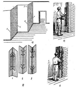 Rubbing of husks, usenki and chamfers