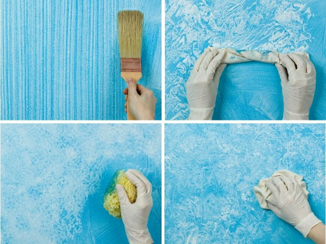 DIY decorative wall painting