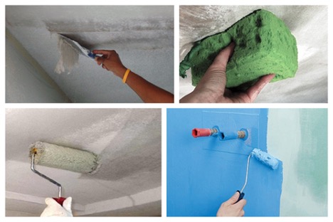 Waterproofing the ceiling in the bathroom