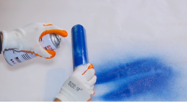 How to paint polypropylene pipes