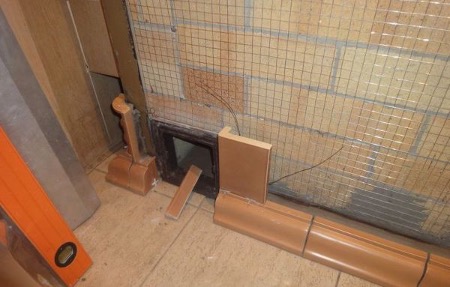 How to properly lay tiles on the stove