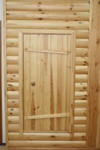 Classic wooden door
