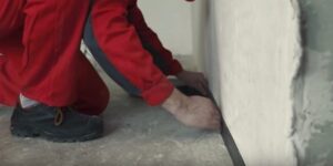 Self-leveling floor - step 2