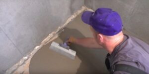 Self-leveling floor - step 6