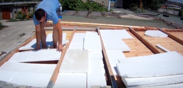 Insulation of a pitched roof 2