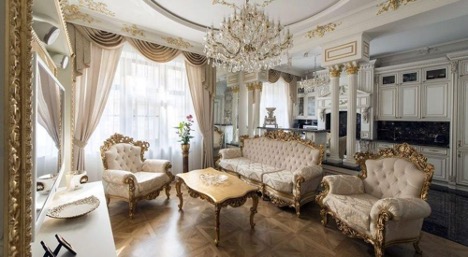 Baroque style in the interior