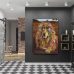 What can you hang on the wall in the hallway?