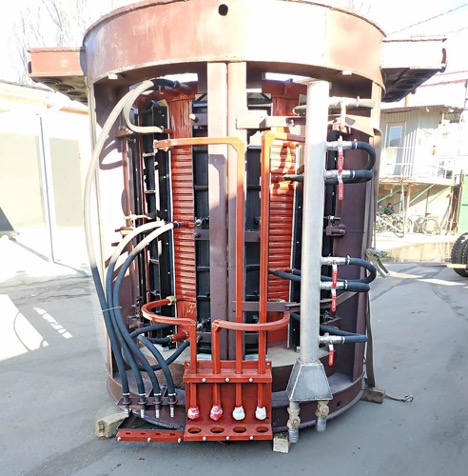 Induction crucible furnace