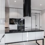 Island hood in the interior