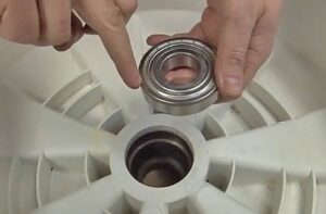 DIY washing machine bearing puller
