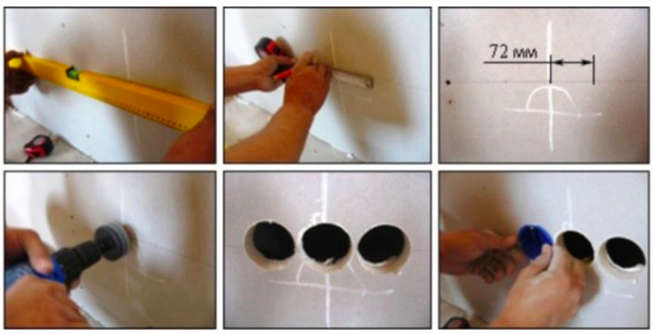 How to install a socket box in drywall
