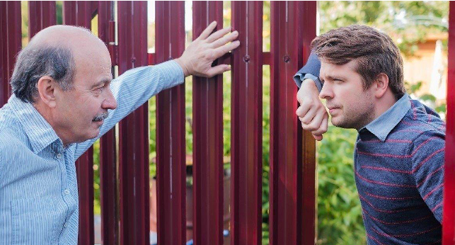 Neighbor threatens what to do