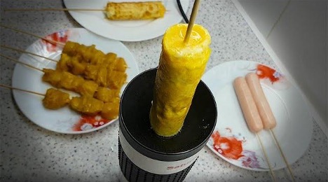 Vertical omelette maker - recipe
