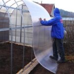 Replacing polycarbonate in a greenhouse