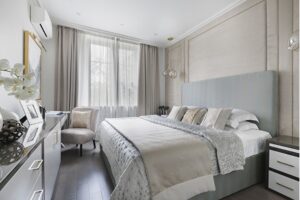 Design of a small bedroom 10 sq m