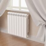 How to hang a heating radiator on brackets
