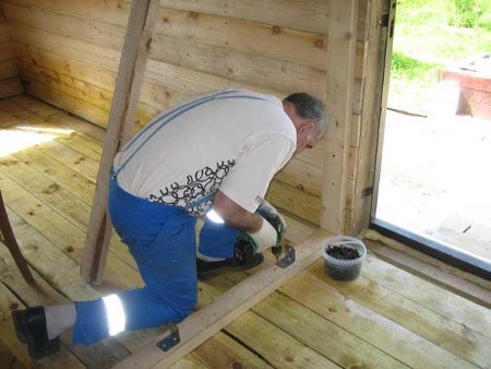 Waiting room in the bathhouse